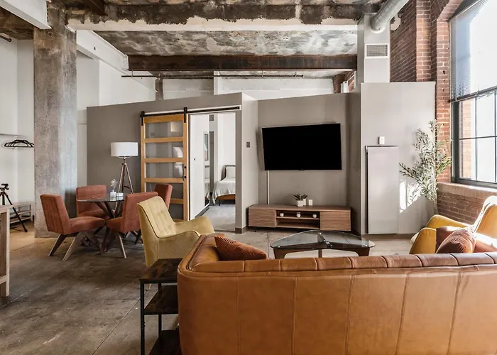 Luxury Industrial 2 Bedroom 2 Full Bath Strip District & Riverwalk Apartment Pittsburgh