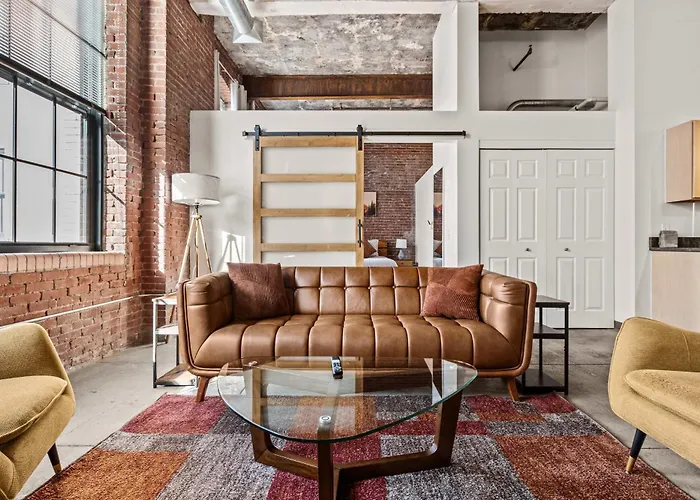 Luxury Industrial 2 Bedroom 2 Full Bath Strip District & Riverwalk Apartment Pittsburgh