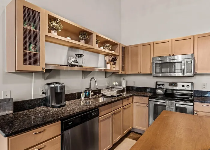 Luxury Industrial 2 Bedroom 2 Full Bath Strip District & Riverwalk Apartment Pittsburgh
